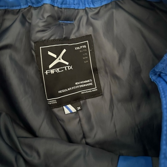 Men’s Arctix Blue Snow Pants Size XXL Adjustable Waist - Picture 2 of 4